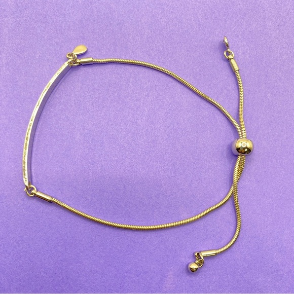 Silver Tone Slider Bracelet - Picture 7 of 7